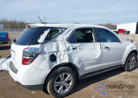 2017 Chevrolet Equinox Ls z USA, uszkodzony, nr VIN 2GNALBEK0H1550405